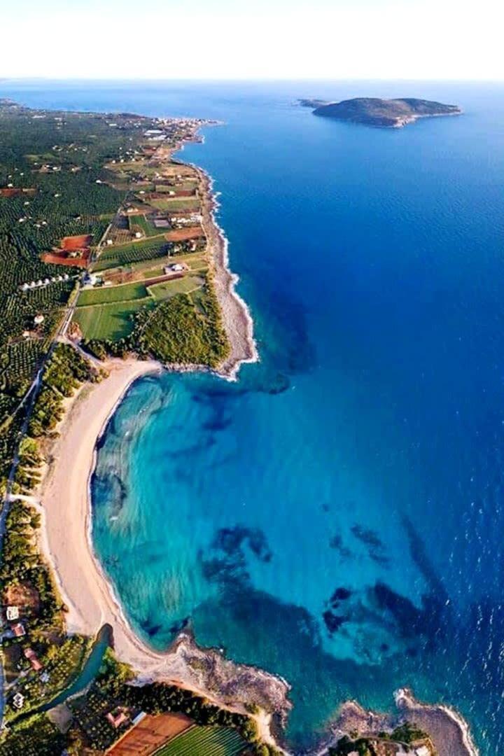 Navarino Captains Villa - Lux Private Pool Retreat Marathopoli Exterior foto