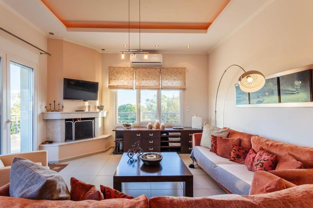 Navarino Captains Villa - Lux Private Pool Retreat Marathopoli Exterior foto
