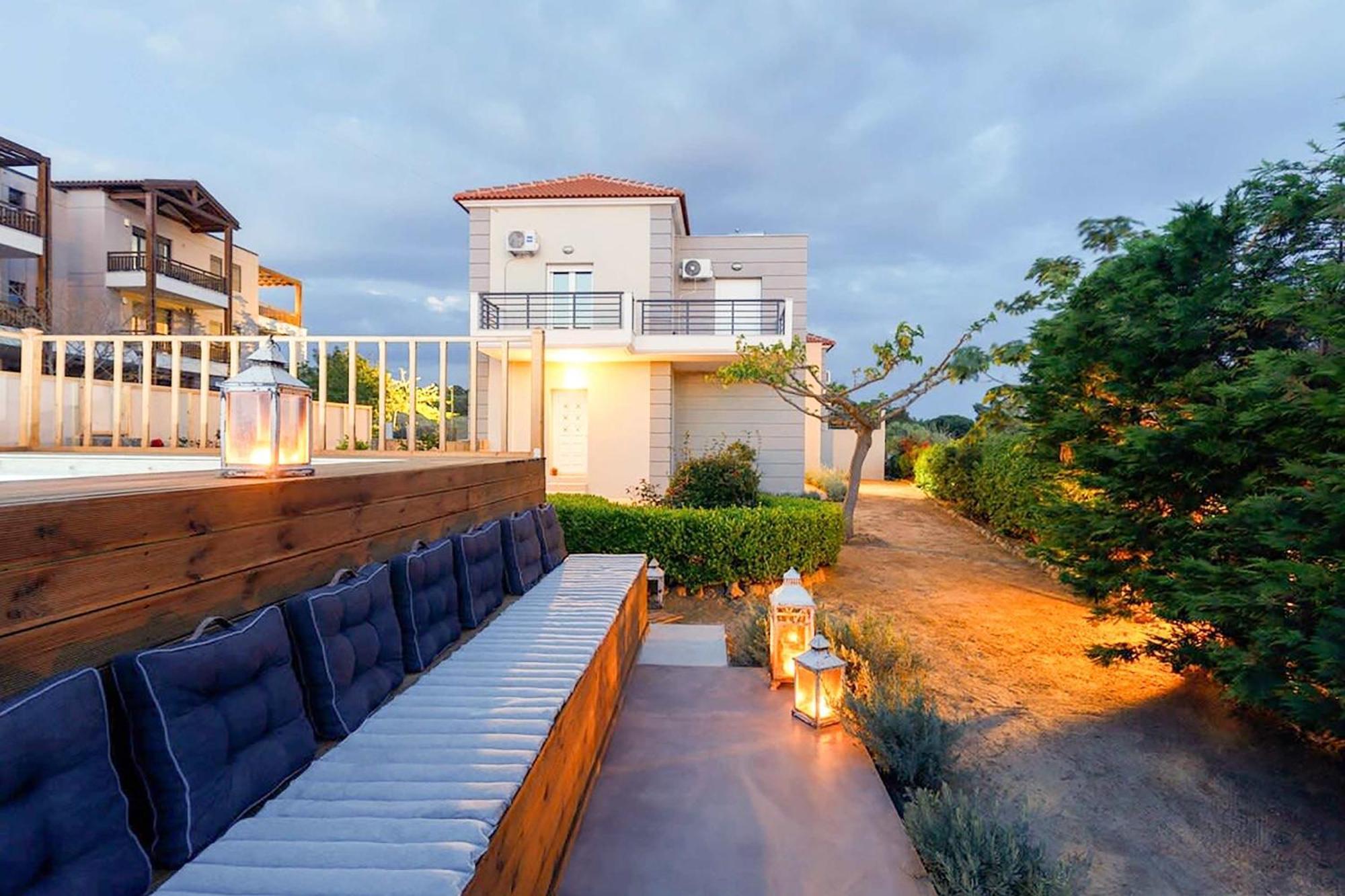 Navarino Captains Villa - Lux Private Pool Retreat Marathopoli Exterior foto
