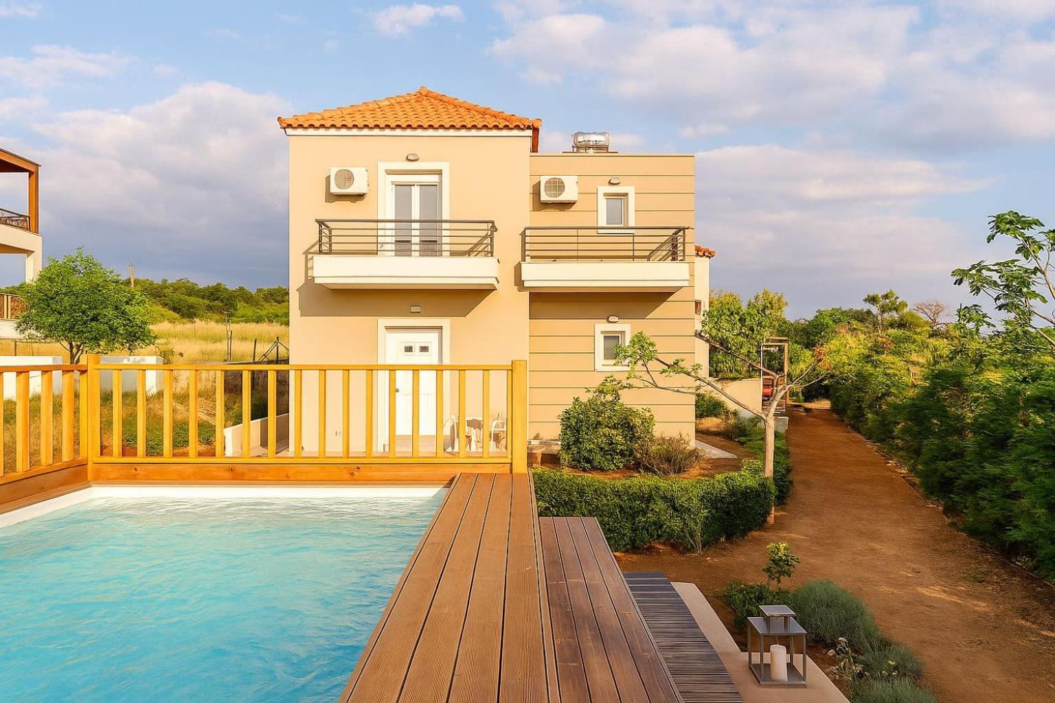 Navarino Captains Villa - Lux Private Pool Retreat Marathopoli Exterior foto